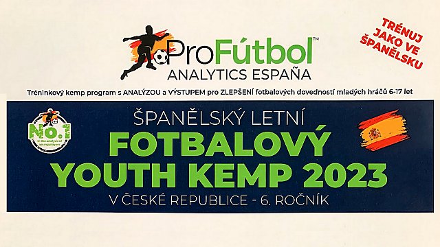 Španělský letní FOTBALOVÝ YOUTH KEMP 2023