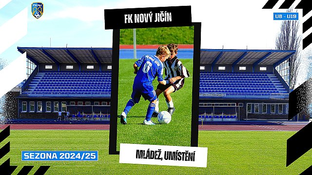 Umístění mládežnických týmů FK NJ po podzimní části