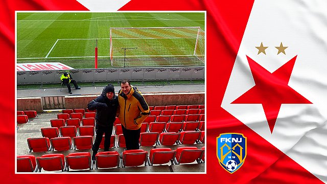 Mládežničtí trenéři FK Nový Jičín na stáži ve Slavii Praha